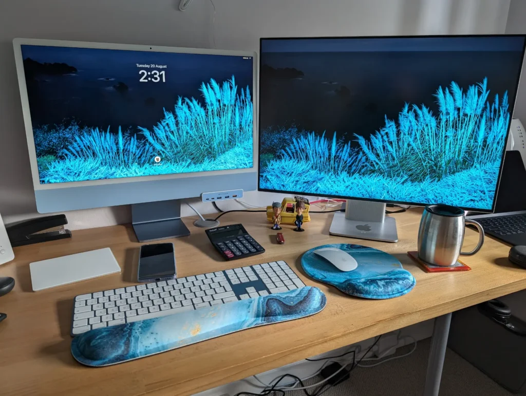 imac m1 2021 setup