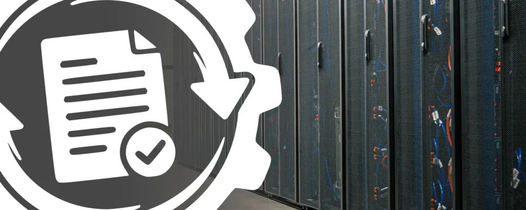 servers with site updates report logo